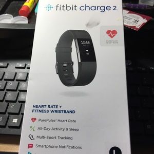 Black FitBit Charge 2 BRAND NEW